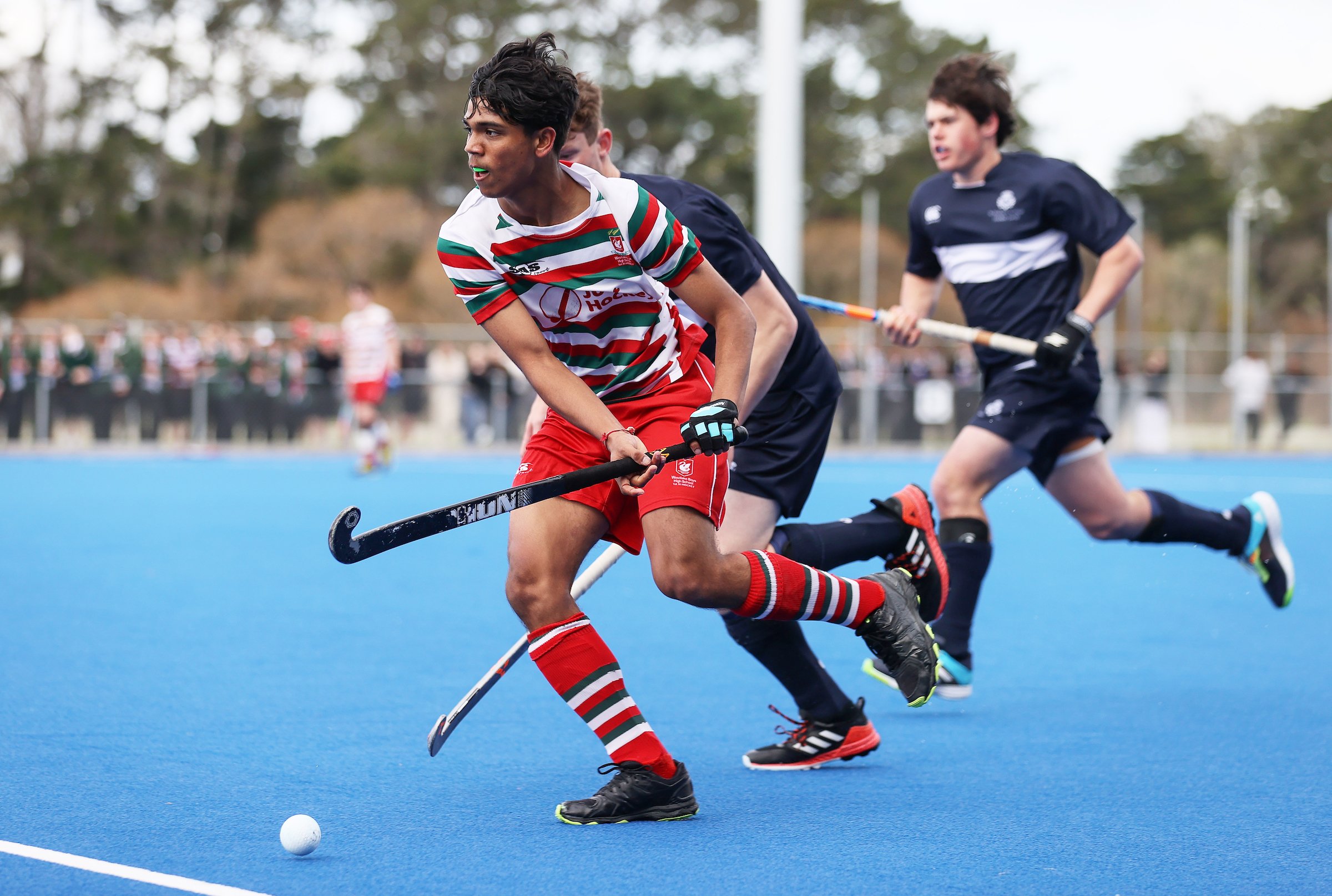 Hockey match competition